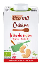 Ecomil BIO Konyhai főzőalap kesudióból, cukormentes