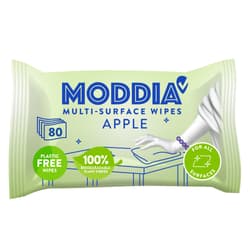Moddia univerzális háztartási nedves törlőkendő, Apple