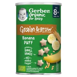 Gerber banános bio gabonasnack