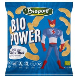 Biopont Bio Power bio gluténmentes enyhén sós extrudált kukorica