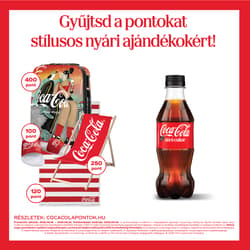 Coca-Cola zéró cukor colaízű energiamentes szénsavas üdítőital édesítőszerekkel