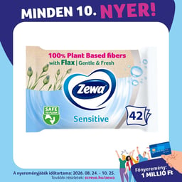 Nedves toalett papír