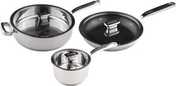 Frying pans, pots