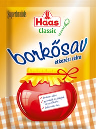 Borkősav, Citromsav, Szódabikarbóna
