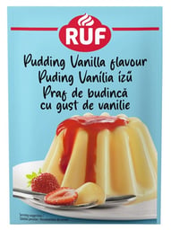 Puding, zselatin, öntet