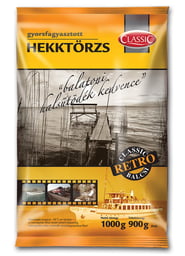 Fagyasztott egész hal, halbelsőség és halászlé sűrítmény