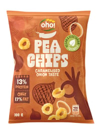 Lentil and hummus chips