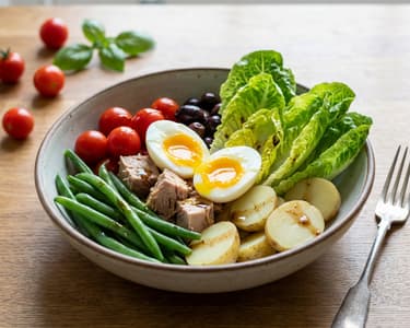 Simple “Niçoise” Salad