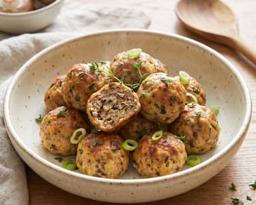 Mushroom Meatballs