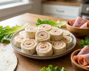Cheesy Ham Roll