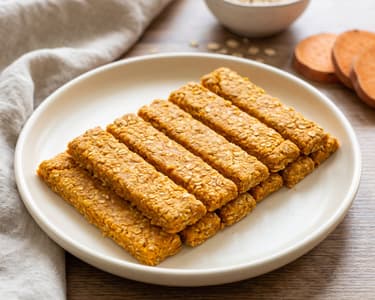 Oat and Sweet Potato Baby Biscuits