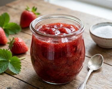 Strawberry jam (sugar-free)