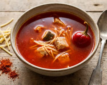 Traditional Baja Fish Soup