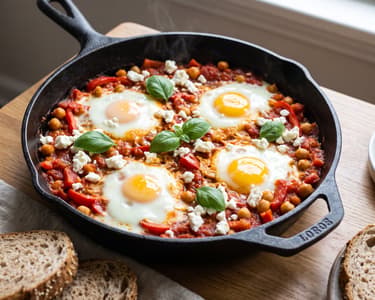 Chickpea shakshuka