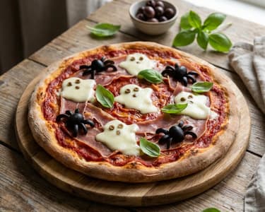 Halloweeni pizza | Félelmetesen finom vacsora