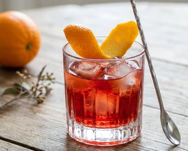 Classic Negroni Cocktail Recipe