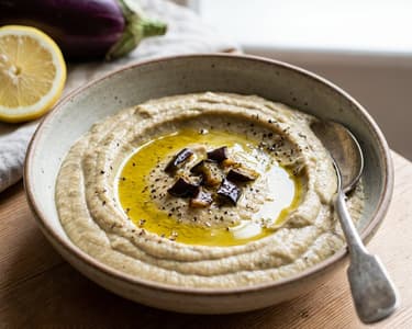 Baba ganoush | Krémes sült padlizsánkrém