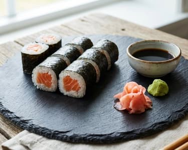 Lazacos maki sushi (Sakemaki) | Friss házi sushi recept