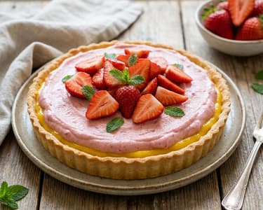 Strawberry-Mango Pie | Refreshing Summer Dessert