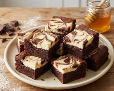 Sajttortás Brownie (Cheesecake Brownies)