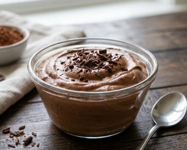 Vegán csokoládéhab (Aquafaba mousse)