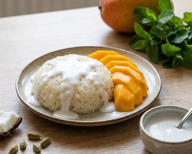 Mango Sticky Rice | Egzotikus thai desszert