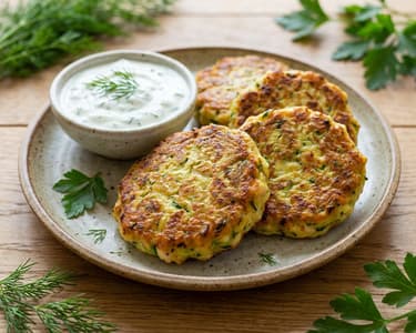 Crispy Zucchini Chicken Patties | Juicy Summer Dinner