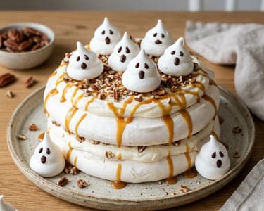Halloweeni pavlova