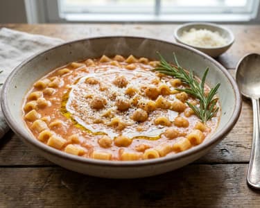 Pasta e ceci | Autentikus római csicseriborsós tészta