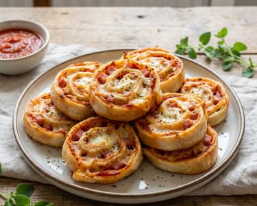 Pizzacsigák rizspapírból | Ropogós házi snack