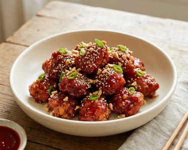 Dakgangjeong: Korean Crispy Chicken | Spicy Street Food