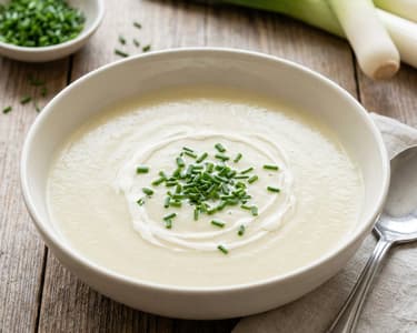 Vichyssoise | Refreshing French Cold Leek Soup