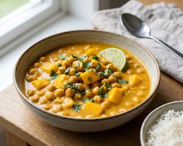 Mango Chickpea Curry | Exotic Indian One-Pot Dish