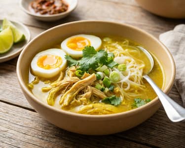 Soto Ayam | Fűszeres indonéz csirkeleves