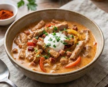 Pork Csikóstokány | Juicy Hungarian One-Pot Dish