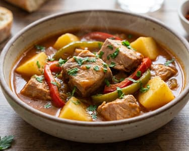 Basque tuna stew with potatoes | Marmitako
