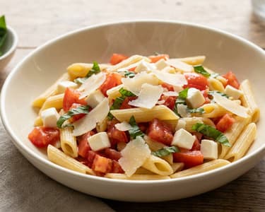 Pasta alla Checca | Friss római paradicsomos tészta
