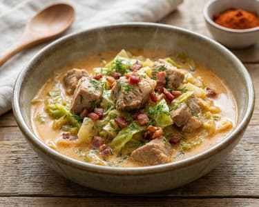 Transylvanian juicy cabbage | Juicy Hungarian one-pot dish