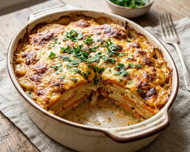 Zero-waste baked vegetable soufflé | Juicy cheesy vegetable bake