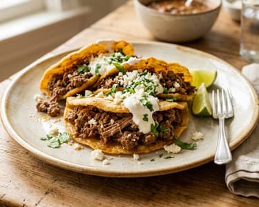 Mexikói marhahúsos gorditas | Ropogós házi street food