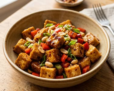 Kung Pao tofu wokban | 20 perces ázsiai vacsora