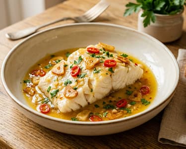 Bacalao al pil-pil | Tradicionális baszk tőkehal pil-pil mártással