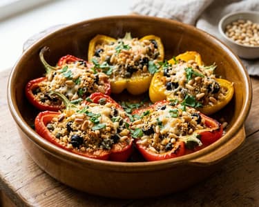Szicíliai töltött sült paprika | Mediterrán ízek