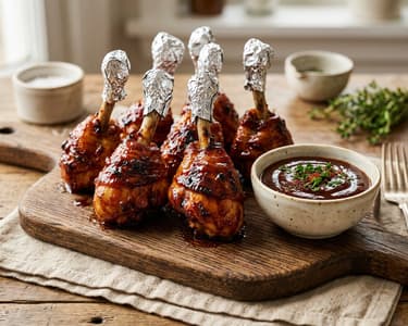 Füstös BBQ csirke lollipop | Szaftos grillparti kedvenc