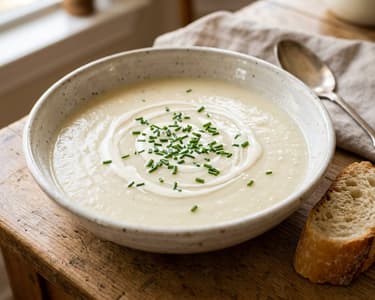 Francia Soubise hagymakrémleves | Bársonyos klasszikus