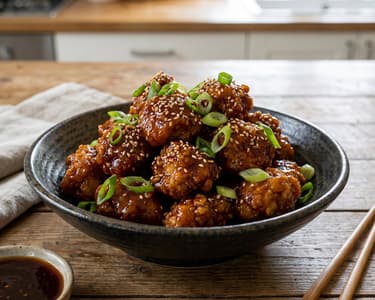 General Tso ropogós csirke wokban | 20 perces vacsora