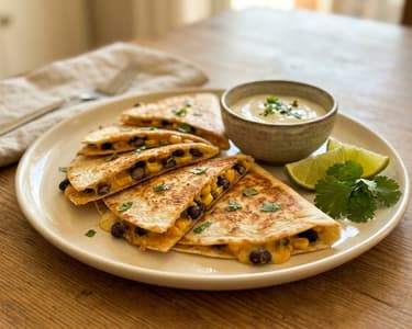 Fekete babos quesadilla | Ropogós mexikói street food
