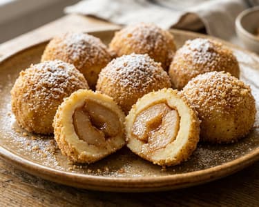 Old-Fashioned Pear Dumplings | With Cinnamon Toasted Breadcrumbs