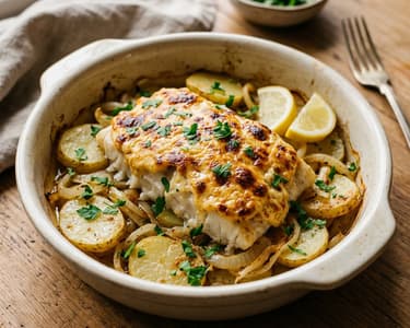 Spanish Cod Gratin | Juicy Dish with Alioli