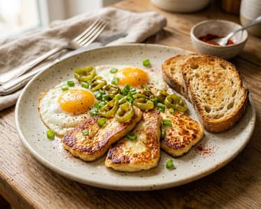 Sült füstölt parenyica tükörtojással | Meleg őszi brunch